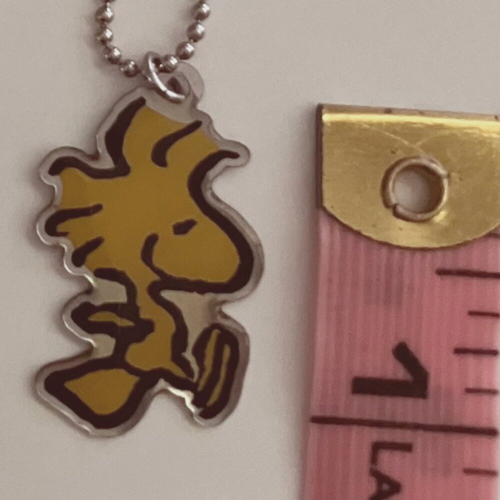 Peanuts Woodstock Loungefly Stainless Steel Enamel Necklace